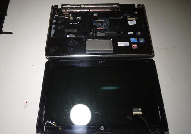 惠普compaq 515笔记本的拆解流程