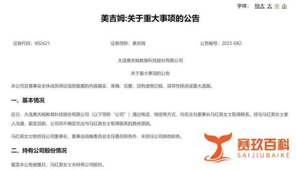 公司董事长神秘失联,发生了什么?