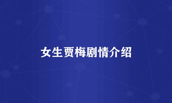 女生贾梅剧情介绍