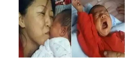 产妇吻完孩子离世是怎么回事?
