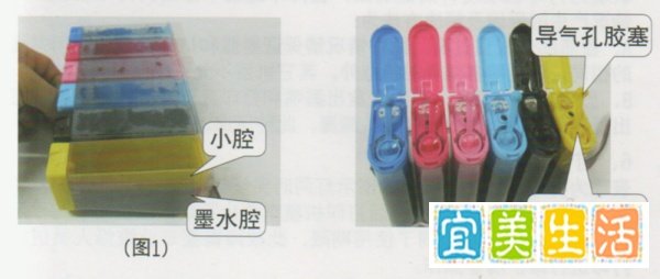 打印机连续供墨系统安装教程