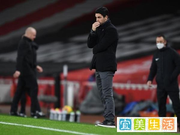名宿：阿森纳还需要三年才能重返前四，高层该给阿尔特塔更多支持