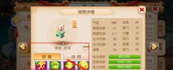 神仙道宠物灵符在哪使用