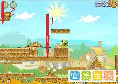 保护橙子3 31至40关攻略