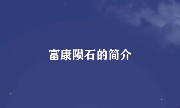 富康陨石的简介