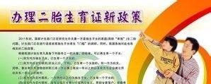 二胎政策放宽2014