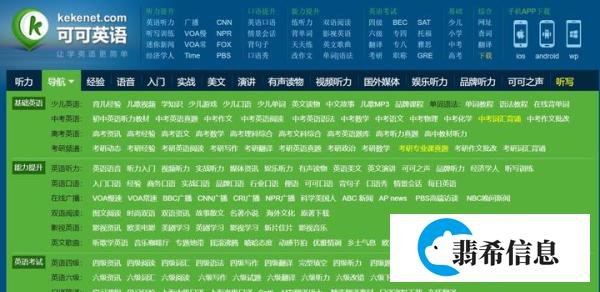 考研、英语学习要用到的网站