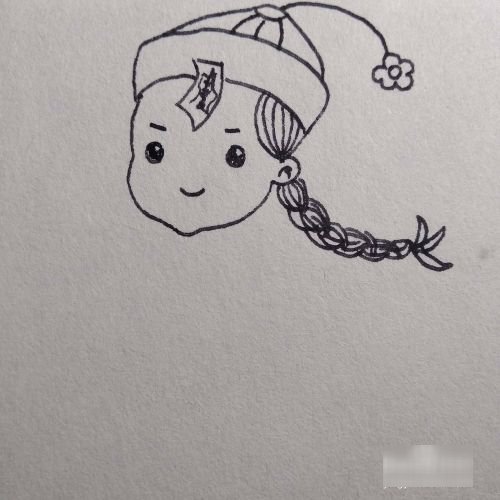 二爷僵尸怎么画