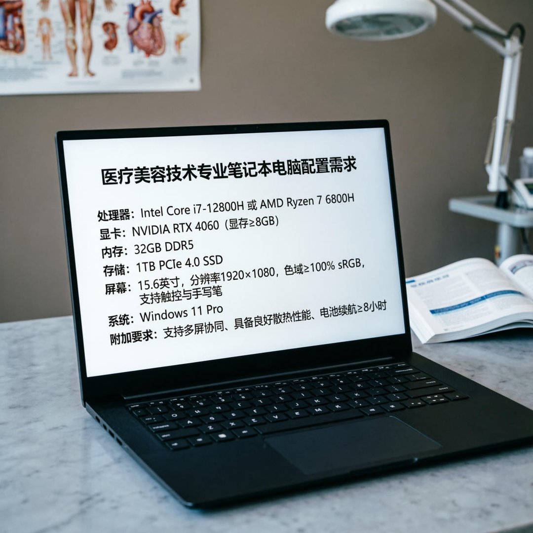 医疗美容技术专业需要什么配置笔记本
