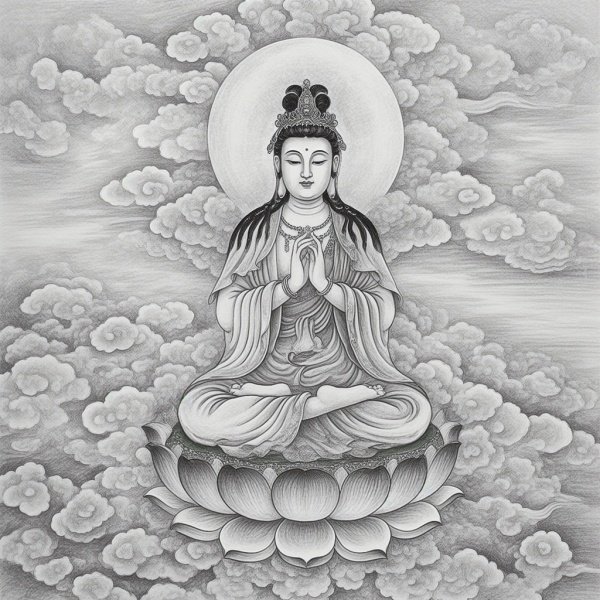 拜观世音菩萨念三句话