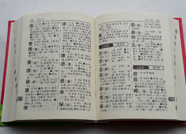 新华字典的第一页第一个字是什么?