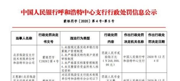 重磅！美团旗下钱袋宝支付“花样”操作，被罚26万