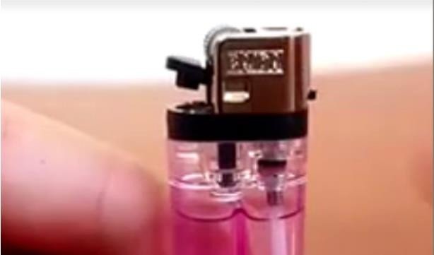 打火机鬼火怎么弄的