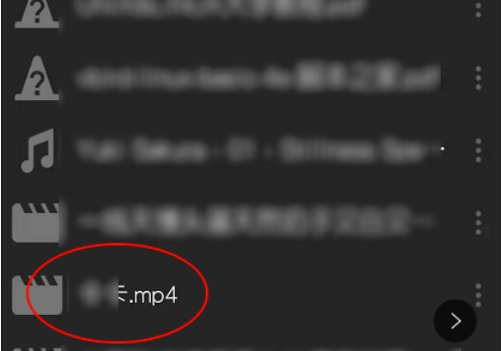 手机怎么播放MP4文件？
