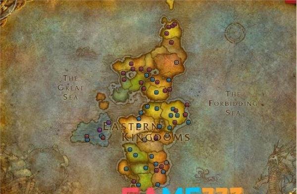 魔兽世界万圣节糖果位置大全(万圣节糖果位置分布图)
