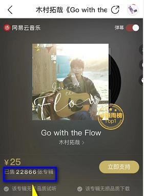 网易云音乐数字专辑怎么看卖了多少张