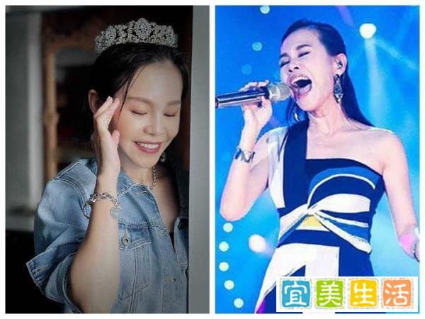 彭佳慧14岁儿子近照曝光，身高超过妈妈，五官帅气和爸爸超像
