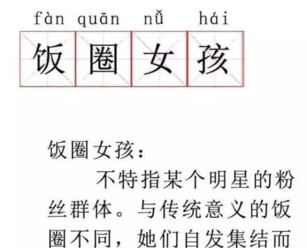 解读“饭圈女孩”