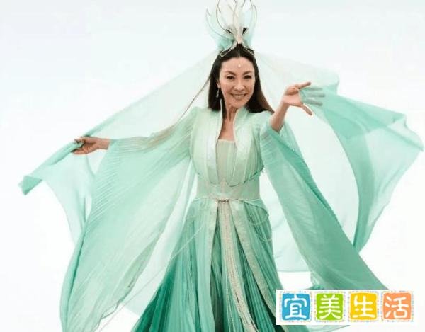 《西游ABC》杨紫琼版观音菩萨，一身青衣仙气飘飘，吴彦祖饰演孙悟空？