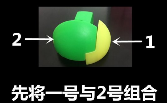 圆形鲁班锁的拼法是什么?