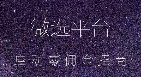 微信微选入口在哪里 微信微选入驻地址在哪