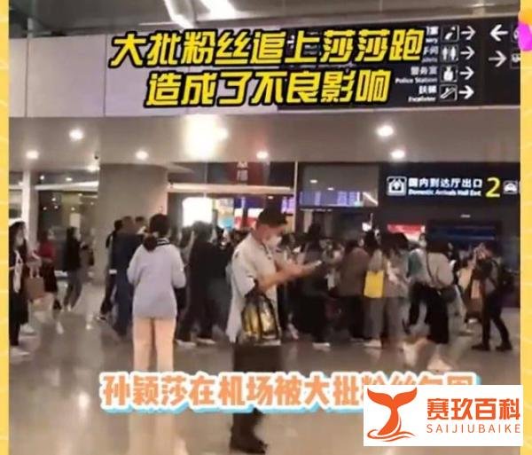 孙颖莎在机场被大批粉丝围追堵截 这是咋情况？