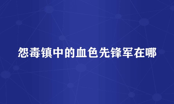 怨毒镇中的血色先锋军在哪