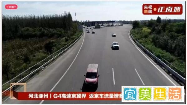直播:国庆假期最后一天返程高峰 这是咋情况？