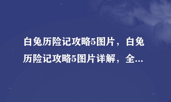 白兔历险记攻略5图片，白兔历险记攻略5图片详解，全程指南！