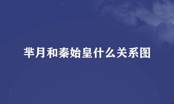 芈月和秦始皇什么关系图