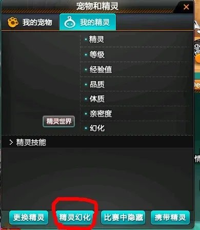 QQ飞车精灵小屋怎么进阶 精灵怎么幻化 我的精灵已经进化到3阶了 如图