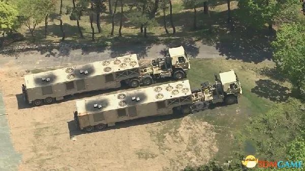 航拍美韩萨德部署现场：昔日高尔夫球场面目全非