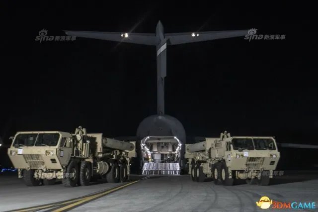 航拍美韩萨德部署现场：昔日高尔夫球场面目全非