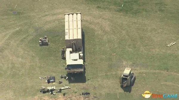 航拍美韩萨德部署现场：昔日高尔夫球场面目全非