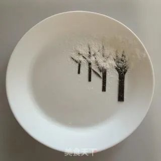 二十四节气餐盘画——大雪