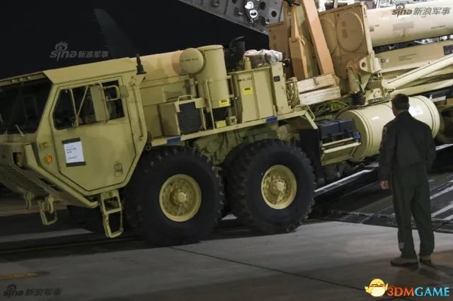 航拍美韩萨德部署现场：昔日高尔夫球场面目全非