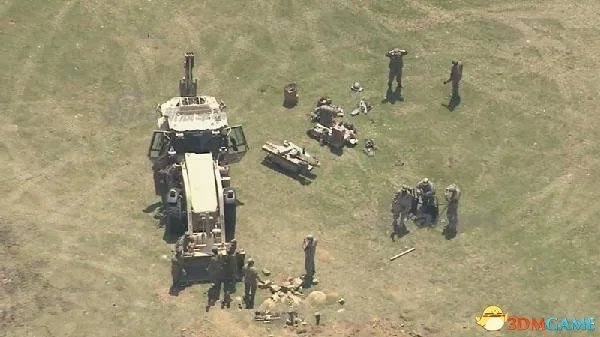 航拍美韩萨德部署现场：昔日高尔夫球场面目全非