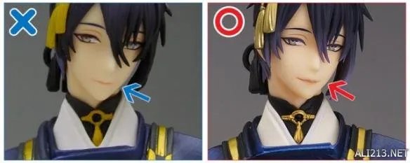 正版手办与盗版邪神大比拼 比一比就可以看出真假！