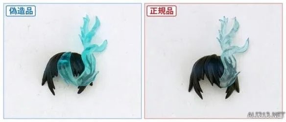 正版手办与盗版邪神大比拼 比一比就可以看出真假！