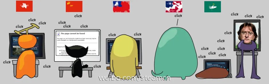 Steam中国疑被墙！官博发嘲讽表不满 高端黑点赞