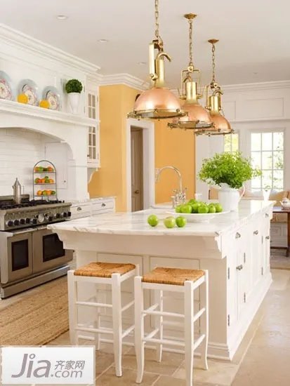 开启小资模式 17款开放式厨房吧台设计