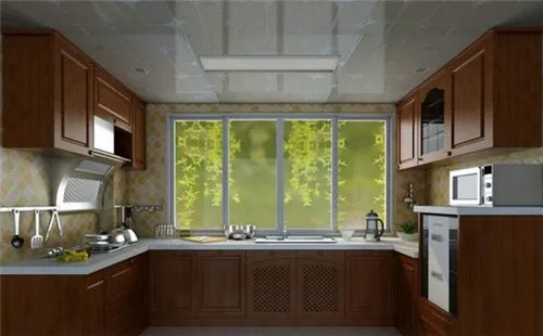 厨房装修效果图大户型    各式风格的厨房装修案例