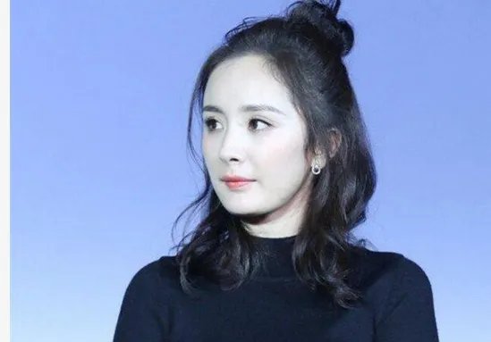 杨幂发际线真的回归了吗？