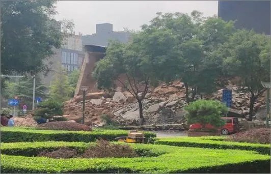 西安城墙坍塌的地方具体是在哪块？