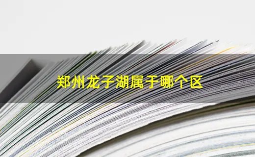 郑州龙子湖属于哪个区