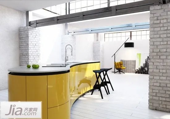开启小资模式 17款开放式厨房吧台设计