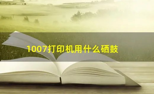 1007打印机用什么硒鼓