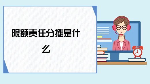 限额责任分摊是什么