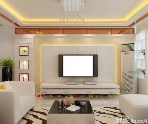 客厅电视背景墙效果图欣赏