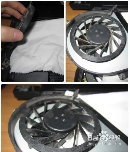 怎么清理笔记本散热器